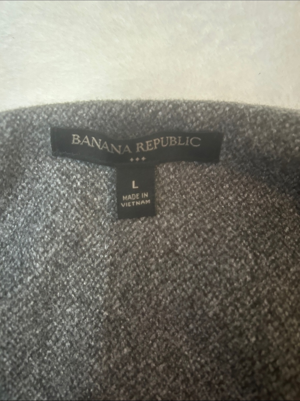 Banana Republic Women’s Coat Charcoal Gray Single-Button Size Large - Picture 2 of 12